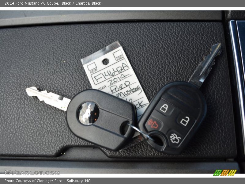 Black / Charcoal Black 2014 Ford Mustang V6 Coupe