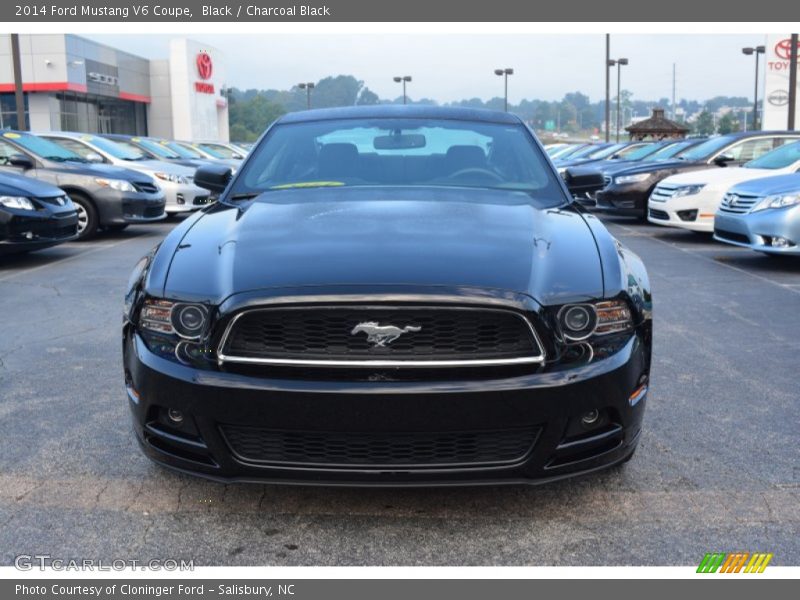 Black / Charcoal Black 2014 Ford Mustang V6 Coupe