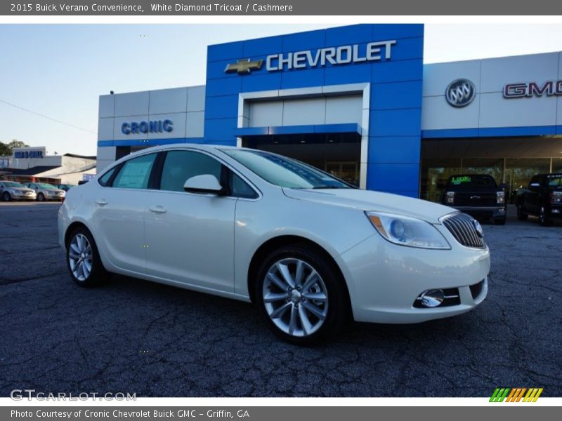 White Diamond Tricoat / Cashmere 2015 Buick Verano Convenience