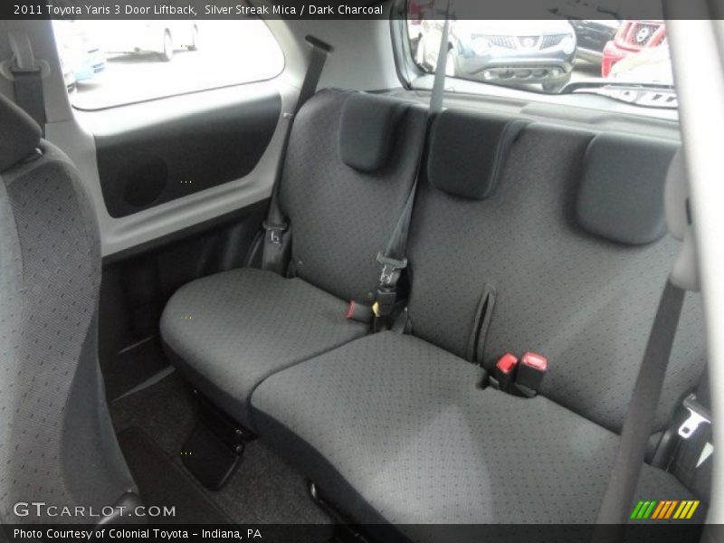 Silver Streak Mica / Dark Charcoal 2011 Toyota Yaris 3 Door Liftback
