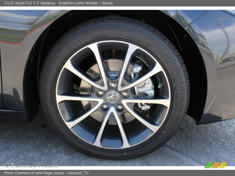 Graphite Luster Metallic / Ebony 2015 Acura TLX 3.5 Advance