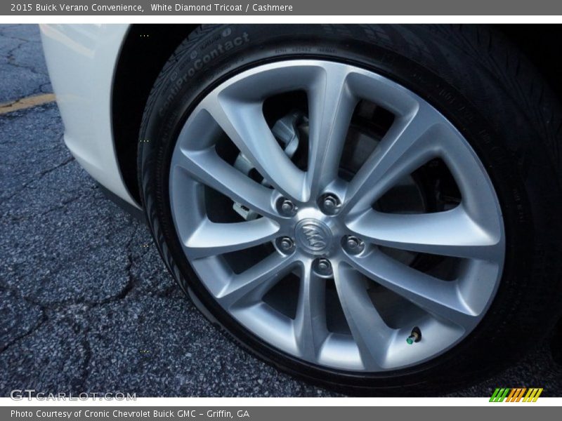 White Diamond Tricoat / Cashmere 2015 Buick Verano Convenience