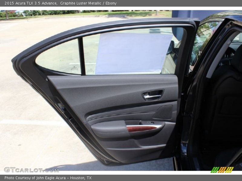 Graphite Luster Metallic / Ebony 2015 Acura TLX 3.5 Advance
