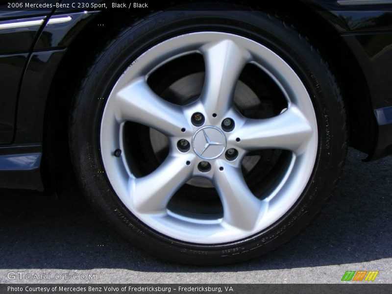 Black / Black 2006 Mercedes-Benz C 230 Sport