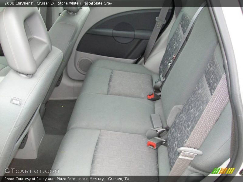 Stone White / Pastel Slate Gray 2008 Chrysler PT Cruiser LX