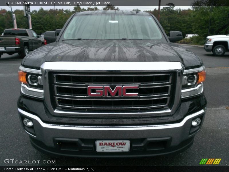 Onyx Black / Jet Black 2014 GMC Sierra 1500 SLE Double Cab