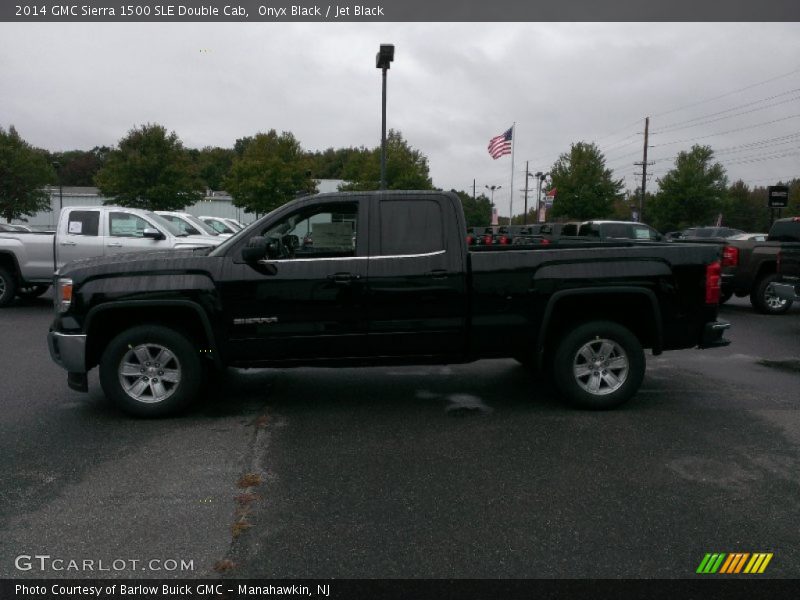 Onyx Black / Jet Black 2014 GMC Sierra 1500 SLE Double Cab