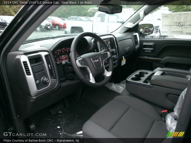 Onyx Black / Jet Black 2014 GMC Sierra 1500 SLE Double Cab