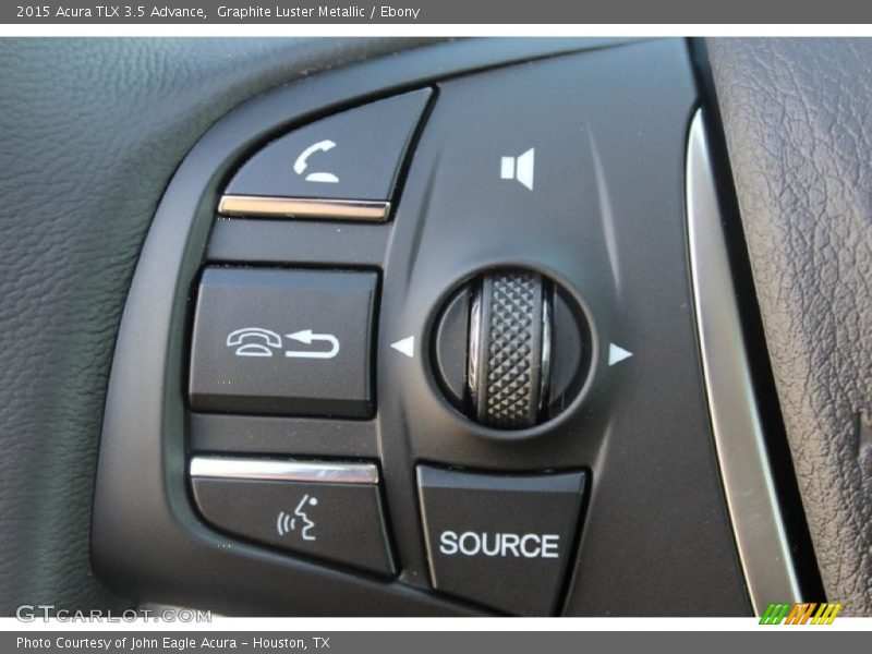 Graphite Luster Metallic / Ebony 2015 Acura TLX 3.5 Advance