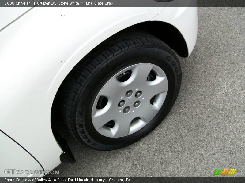 Stone White / Pastel Slate Gray 2008 Chrysler PT Cruiser LX
