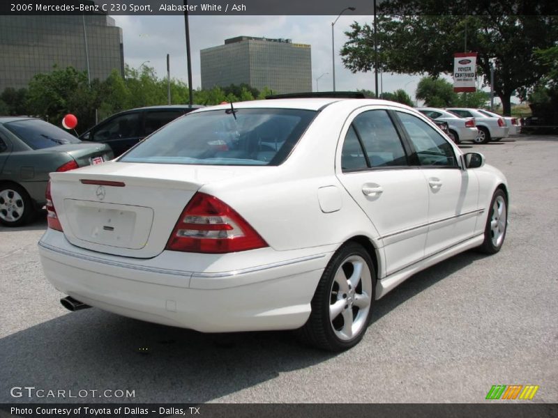 Alabaster White / Ash 2006 Mercedes-Benz C 230 Sport