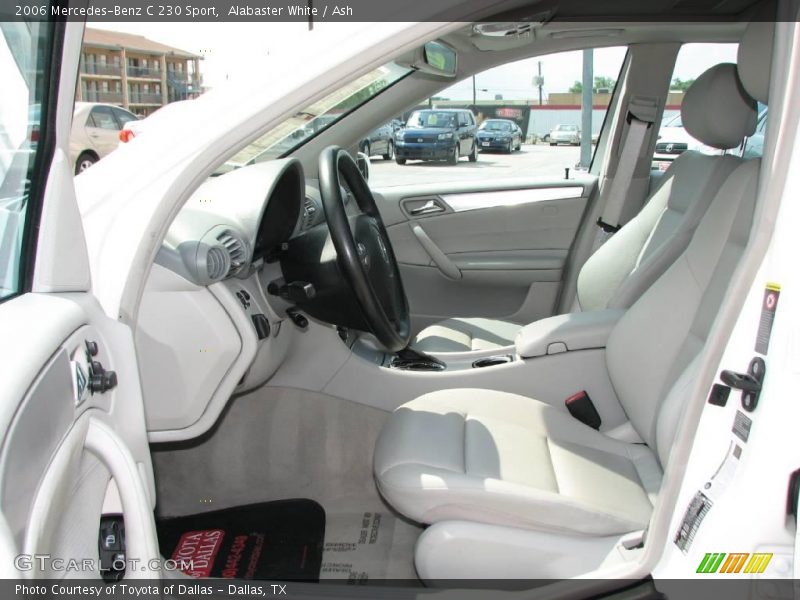 Alabaster White / Ash 2006 Mercedes-Benz C 230 Sport