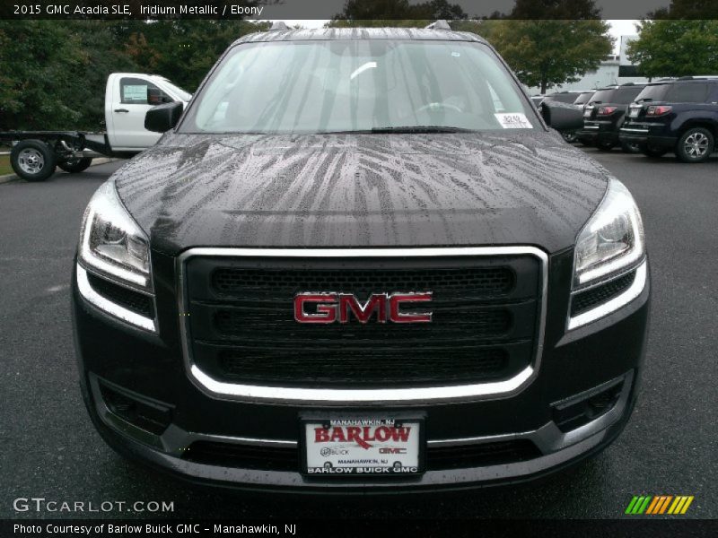 Iridium Metallic / Ebony 2015 GMC Acadia SLE