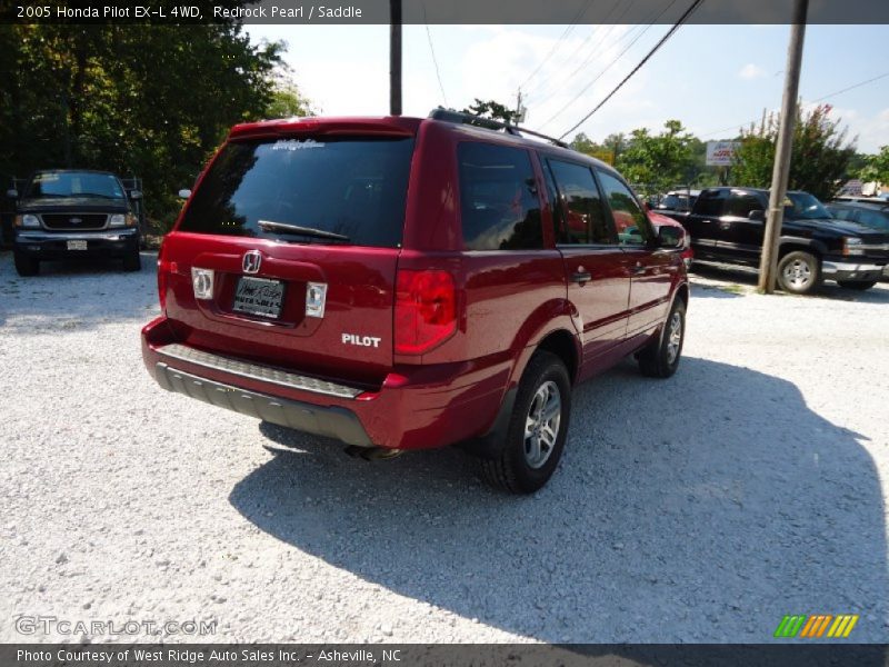 Redrock Pearl / Saddle 2005 Honda Pilot EX-L 4WD