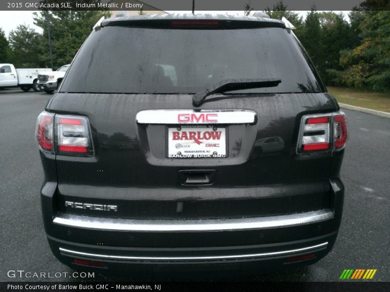 Iridium Metallic / Ebony 2015 GMC Acadia SLE