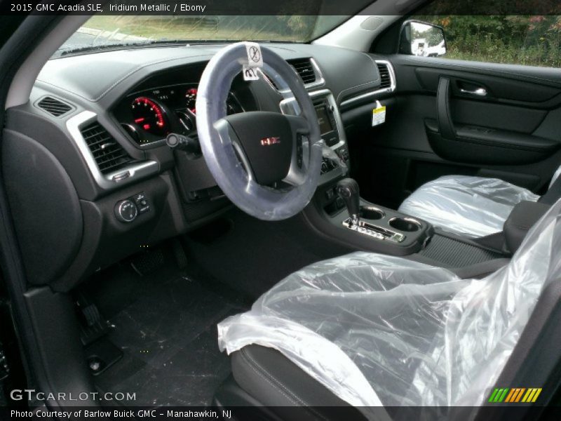Iridium Metallic / Ebony 2015 GMC Acadia SLE
