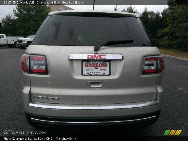 Champagne Silver Metallic / Ebony 2015 GMC Acadia SLE