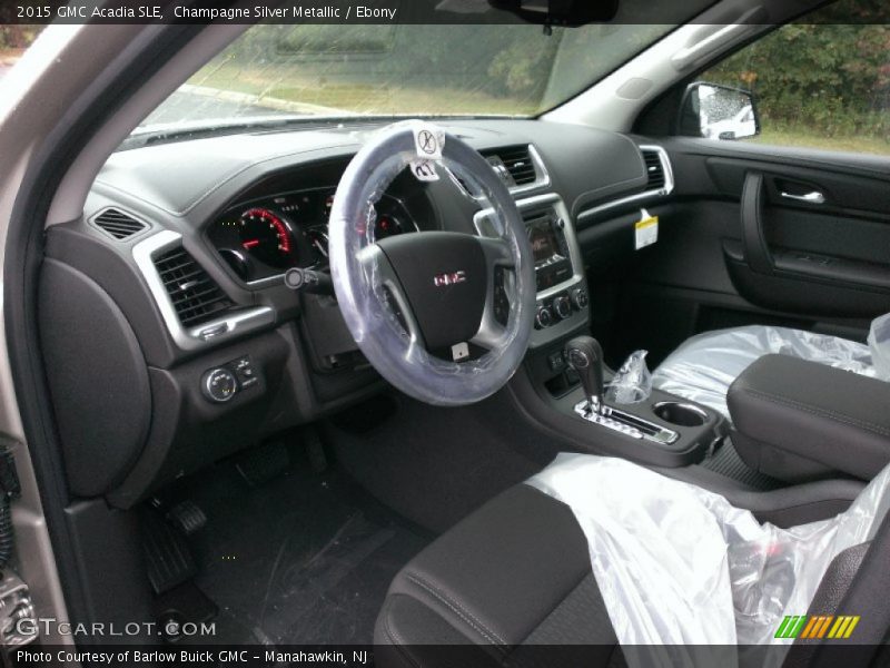 Champagne Silver Metallic / Ebony 2015 GMC Acadia SLE