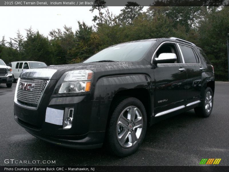 Iridium Metallic / Jet Black 2015 GMC Terrain Denali