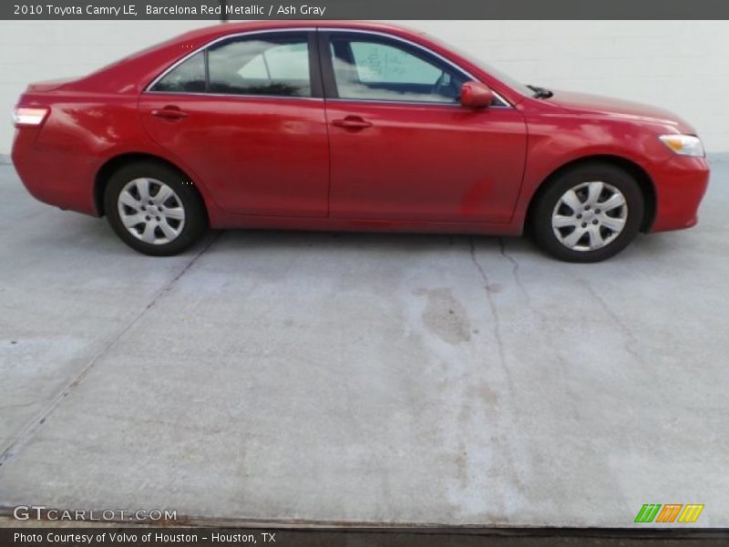 Barcelona Red Metallic / Ash Gray 2010 Toyota Camry LE
