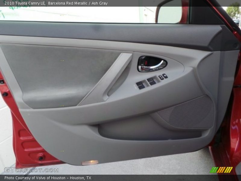 Barcelona Red Metallic / Ash Gray 2010 Toyota Camry LE