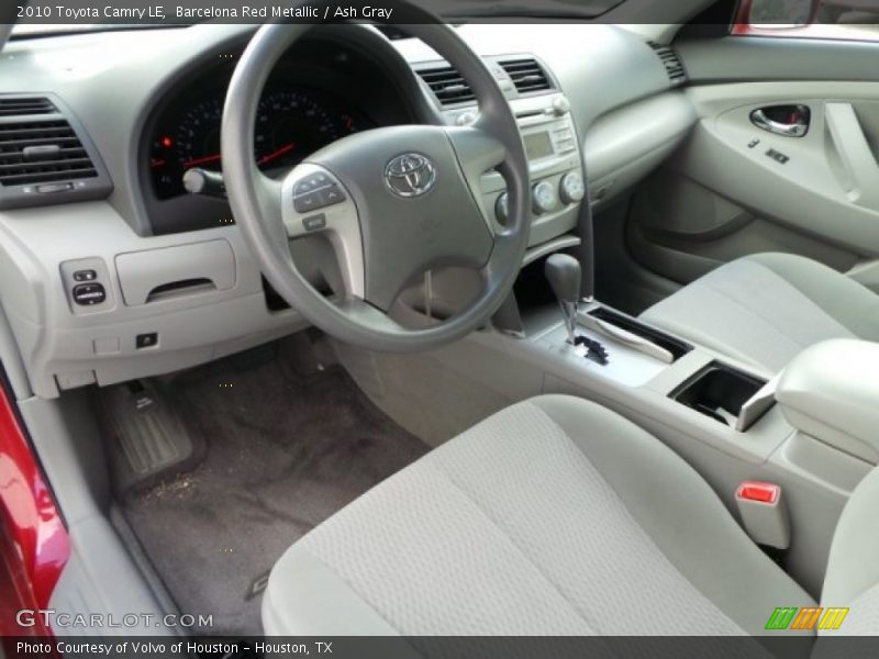 Barcelona Red Metallic / Ash Gray 2010 Toyota Camry LE