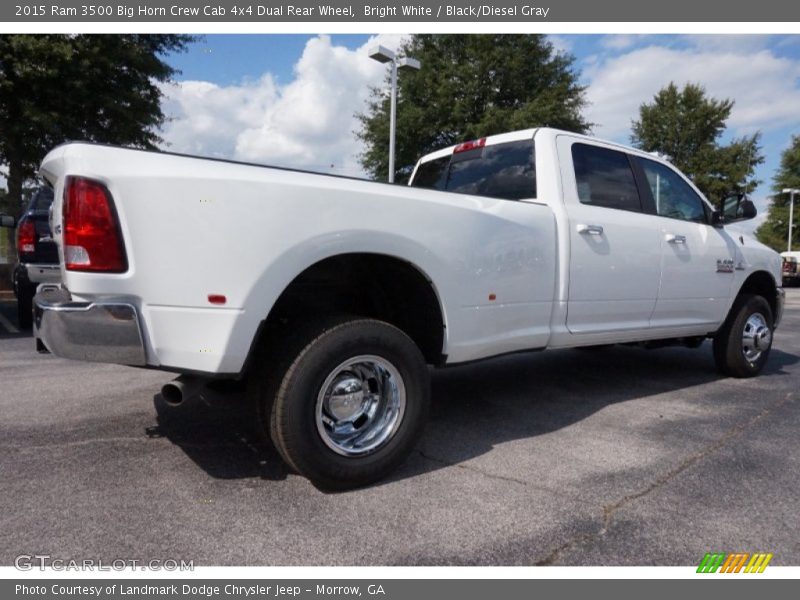  2015 3500 Big Horn Crew Cab 4x4 Dual Rear Wheel Bright White