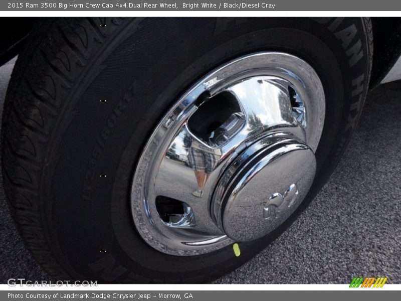  2015 3500 Big Horn Crew Cab 4x4 Dual Rear Wheel Wheel