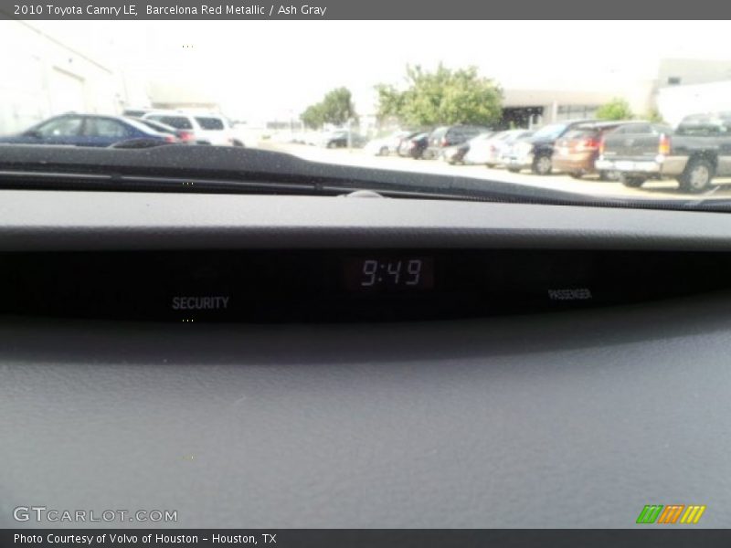 Barcelona Red Metallic / Ash Gray 2010 Toyota Camry LE