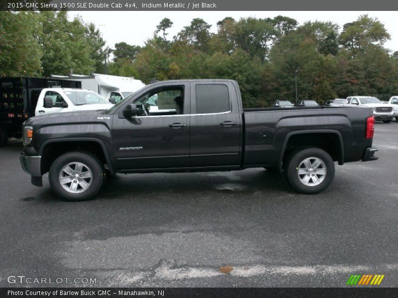  2015 Sierra 1500 SLE Double Cab 4x4 Iridium Metallic