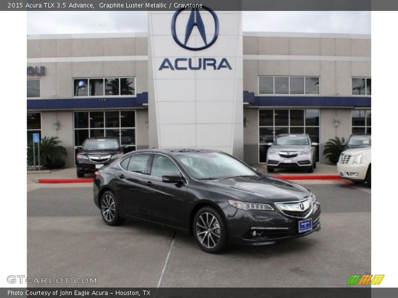 Graphite Luster Metallic / Graystone 2015 Acura TLX 3.5 Advance