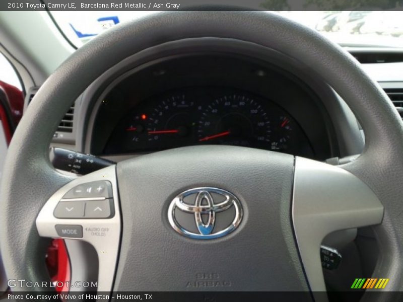 Barcelona Red Metallic / Ash Gray 2010 Toyota Camry LE