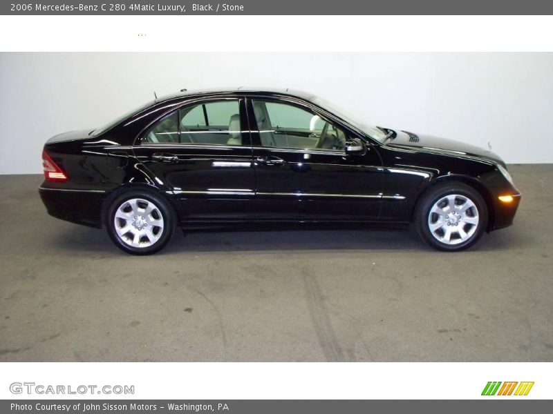 Black / Stone 2006 Mercedes-Benz C 280 4Matic Luxury