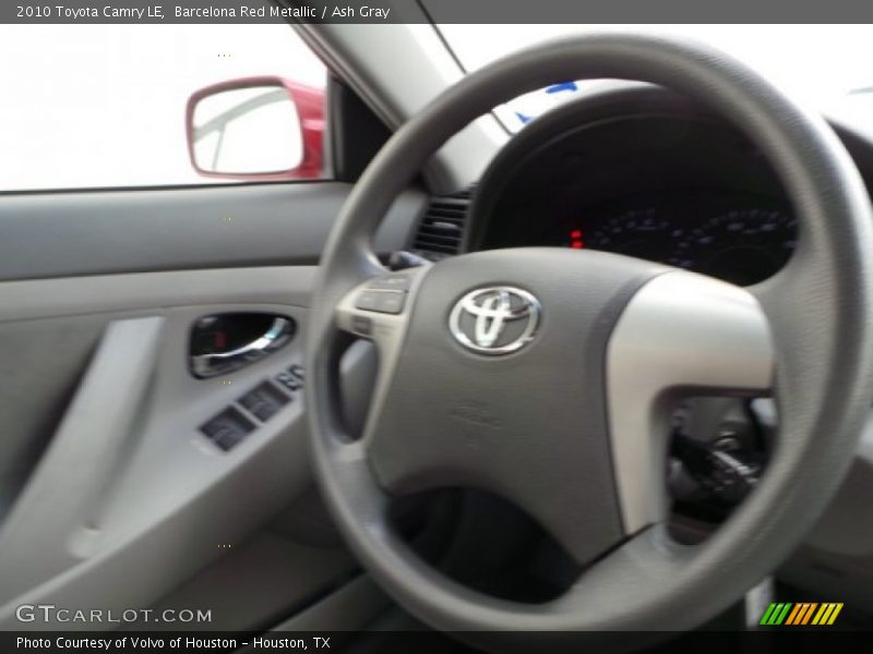 Barcelona Red Metallic / Ash Gray 2010 Toyota Camry LE