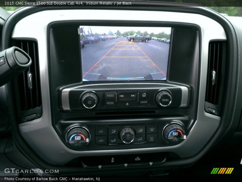 Controls of 2015 Sierra 1500 SLE Double Cab 4x4