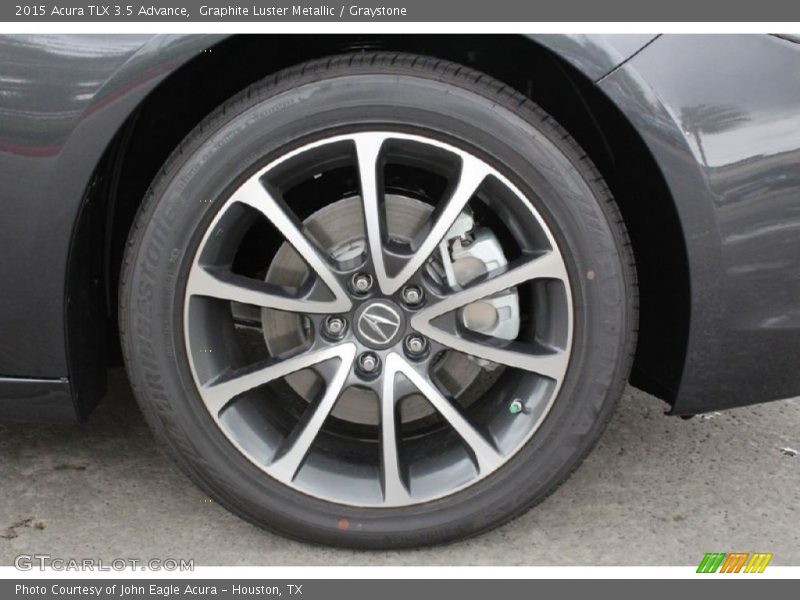 Graphite Luster Metallic / Graystone 2015 Acura TLX 3.5 Advance