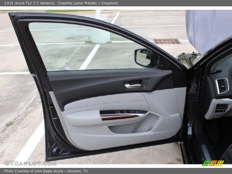Graphite Luster Metallic / Graystone 2015 Acura TLX 3.5 Advance