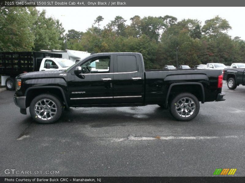  2015 Sierra 1500 SLT Double Cab 4x4 Onyx Black