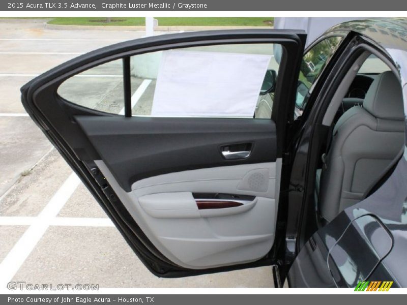 Graphite Luster Metallic / Graystone 2015 Acura TLX 3.5 Advance
