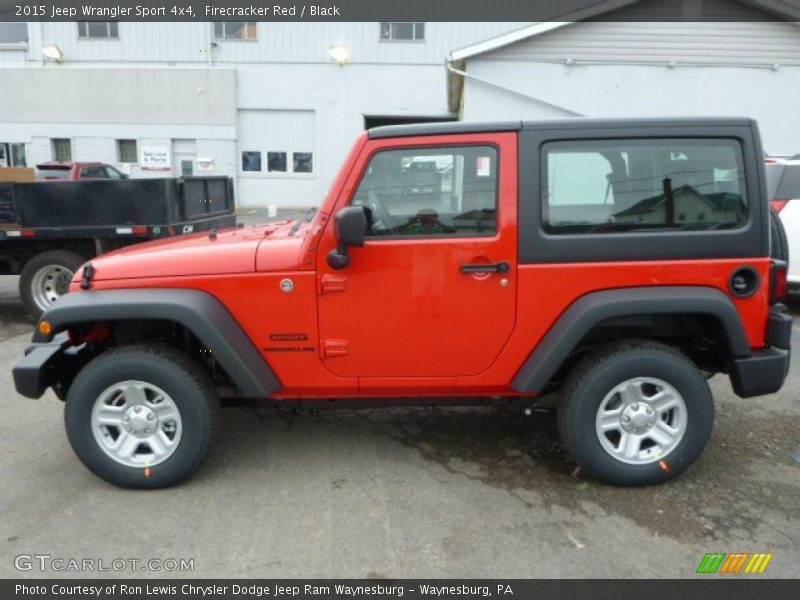  2015 Wrangler Sport 4x4 Firecracker Red