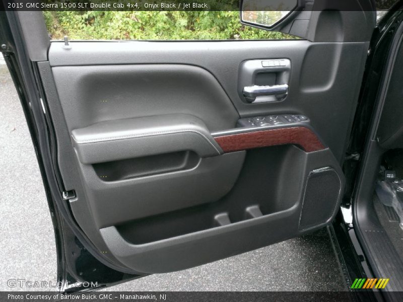 Onyx Black / Jet Black 2015 GMC Sierra 1500 SLT Double Cab 4x4