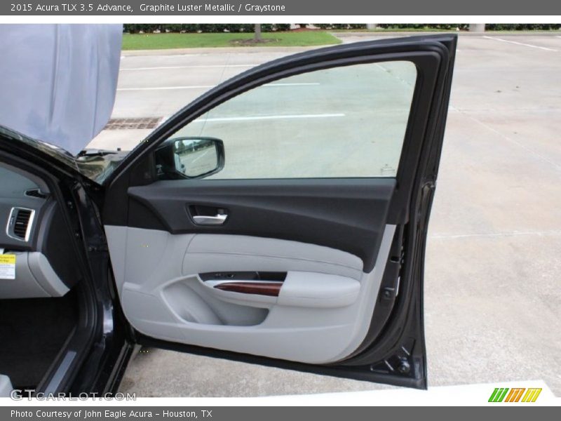 Graphite Luster Metallic / Graystone 2015 Acura TLX 3.5 Advance