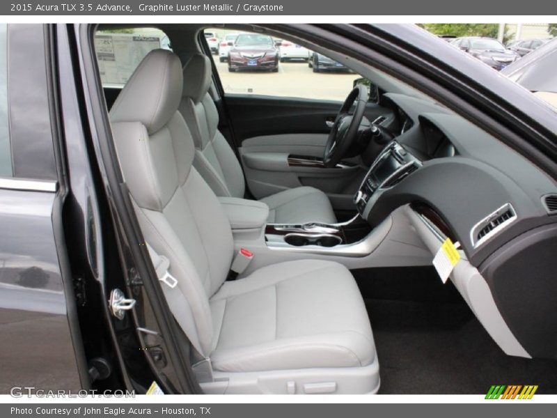 Graphite Luster Metallic / Graystone 2015 Acura TLX 3.5 Advance