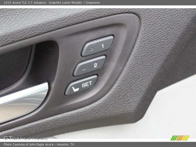 Graphite Luster Metallic / Graystone 2015 Acura TLX 3.5 Advance