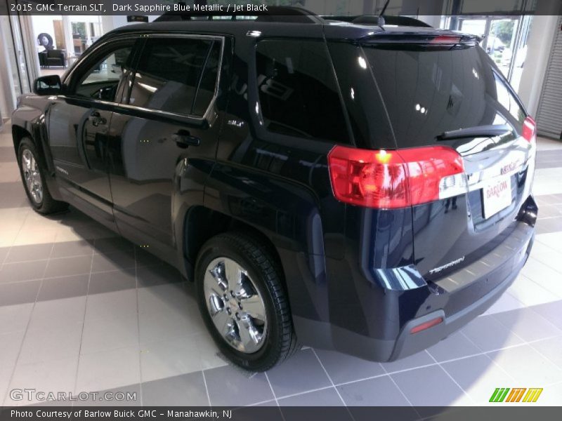 Dark Sapphire Blue Metallic / Jet Black 2015 GMC Terrain SLT