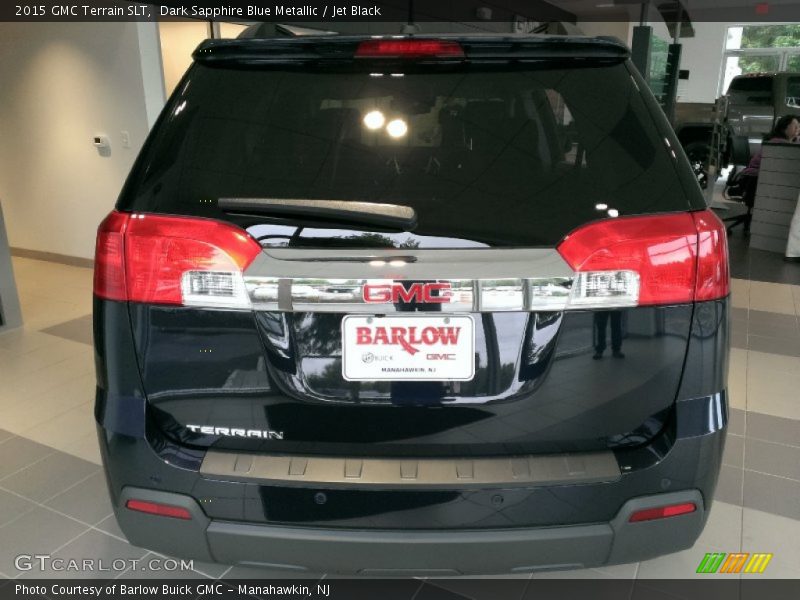 Dark Sapphire Blue Metallic / Jet Black 2015 GMC Terrain SLT