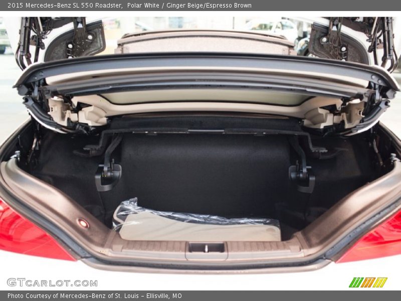  2015 SL 550 Roadster Trunk