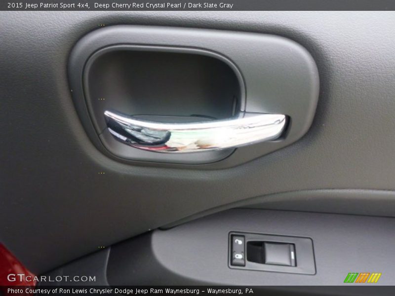Deep Cherry Red Crystal Pearl / Dark Slate Gray 2015 Jeep Patriot Sport 4x4