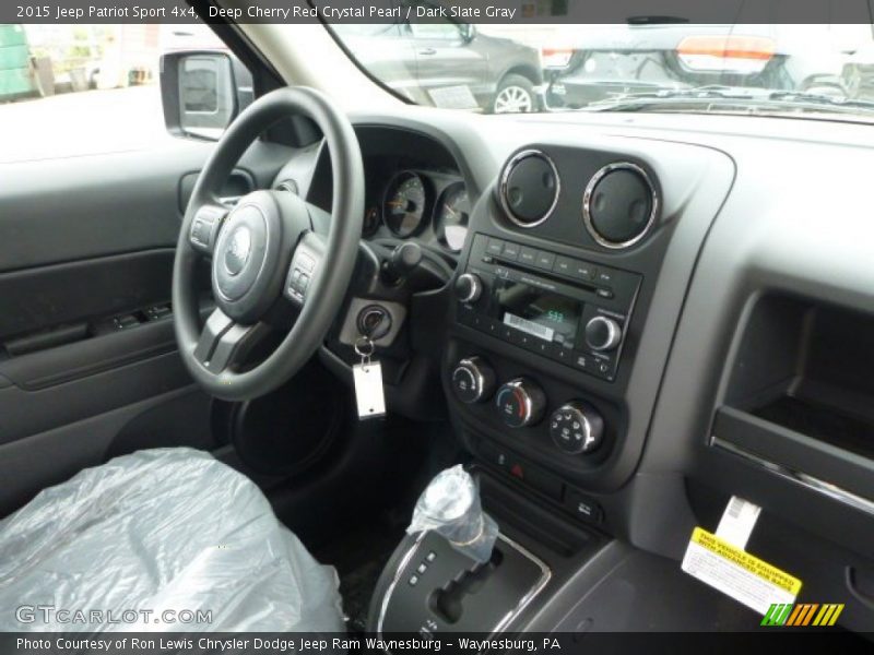 Deep Cherry Red Crystal Pearl / Dark Slate Gray 2015 Jeep Patriot Sport 4x4