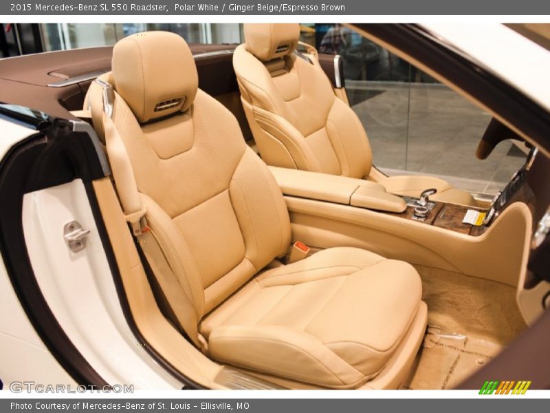 Front Seat of 2015 SL 550 Roadster